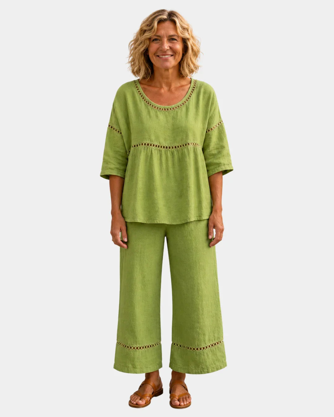 Conjunto blusa y pantalón Ariana