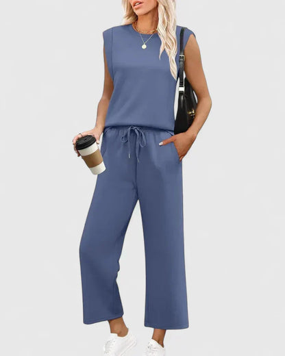 Conjunto cómodo de dos piezas Perla