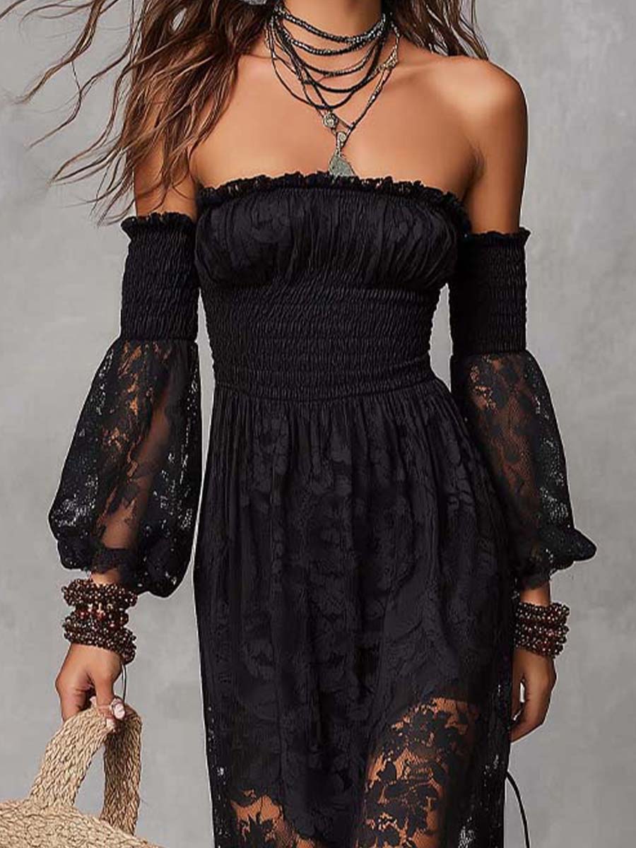 Vestido de encaje Galilea