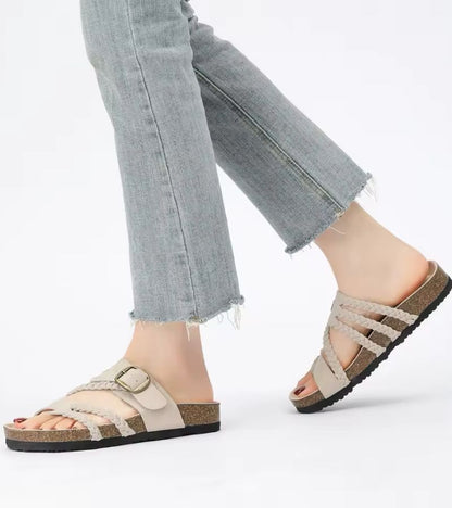 Elisa — Sandalias trenzadas para mujer