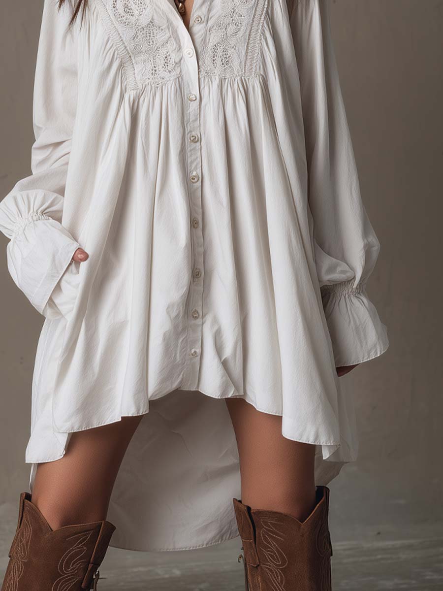 Vestido de encaje Abril