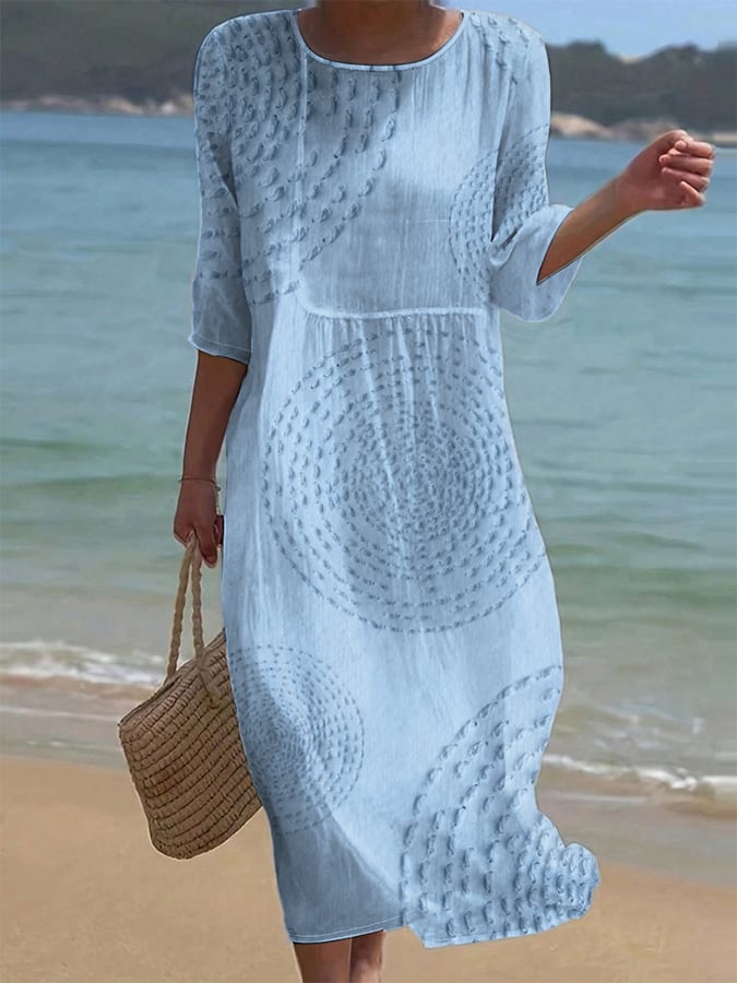 Vestido midi elegante Daniela