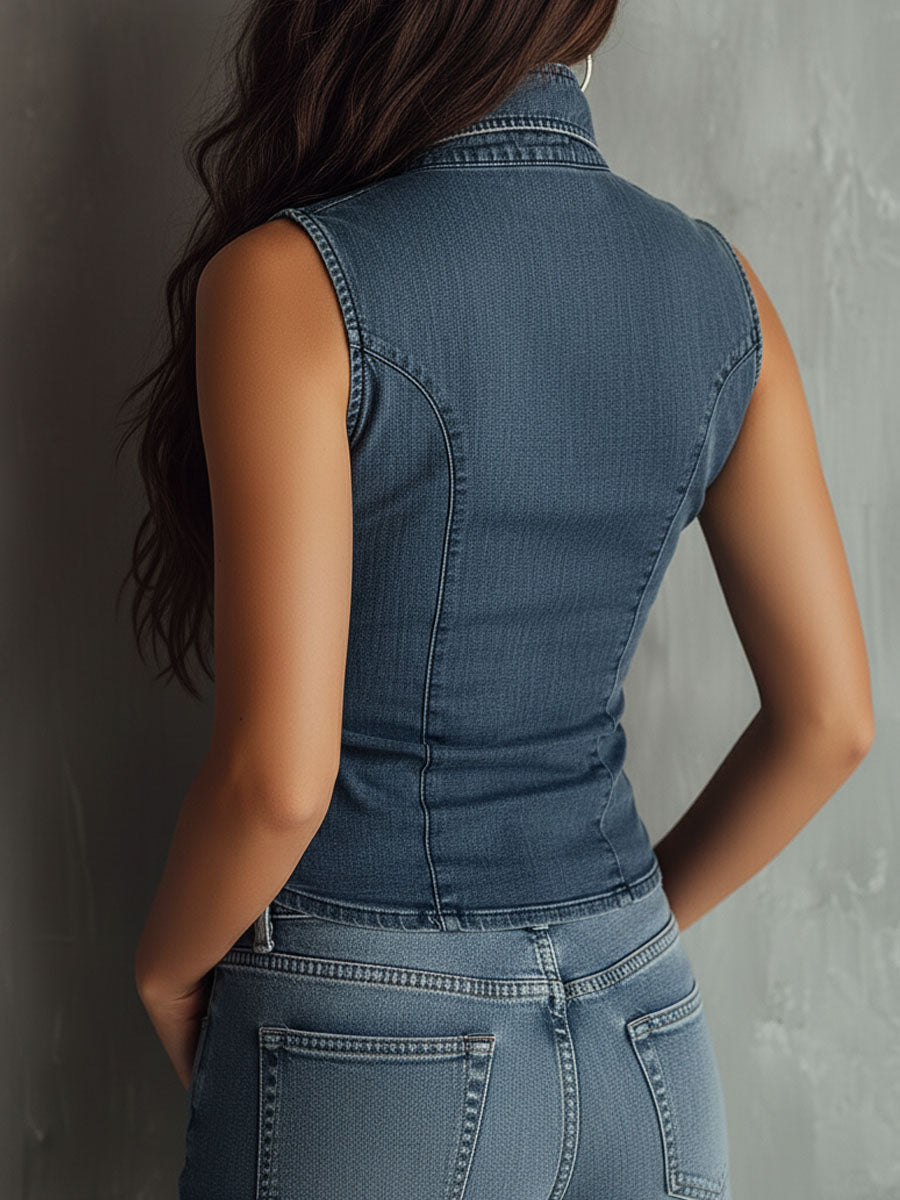Blusa de mezclilla Abril