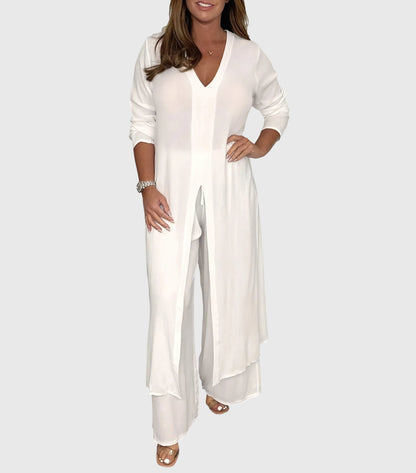 Conjunto elegante de dos piezas Elena
