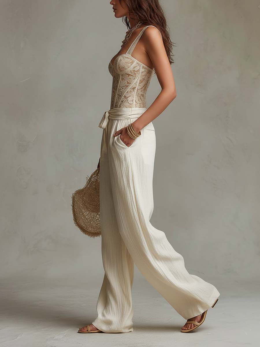 Conjunto de encaje Valentina
