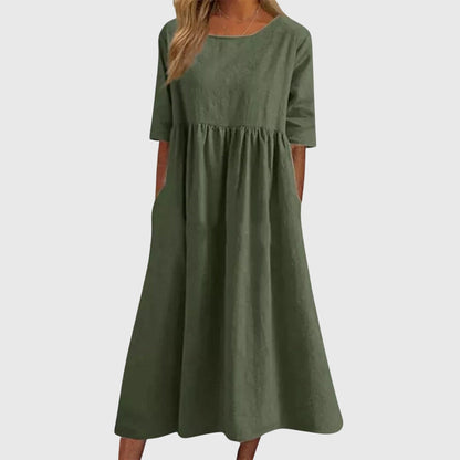Vestido fluido elegante Carmen