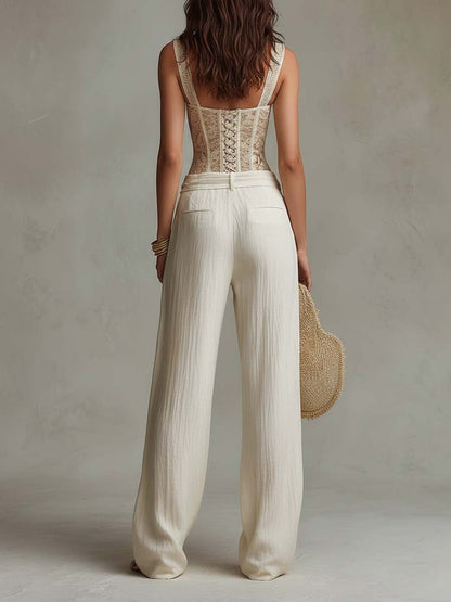Conjunto de encaje Valentina