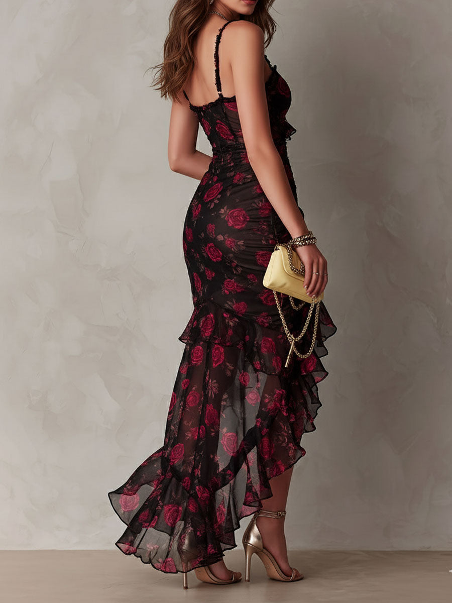 Vestido con volantes Renata