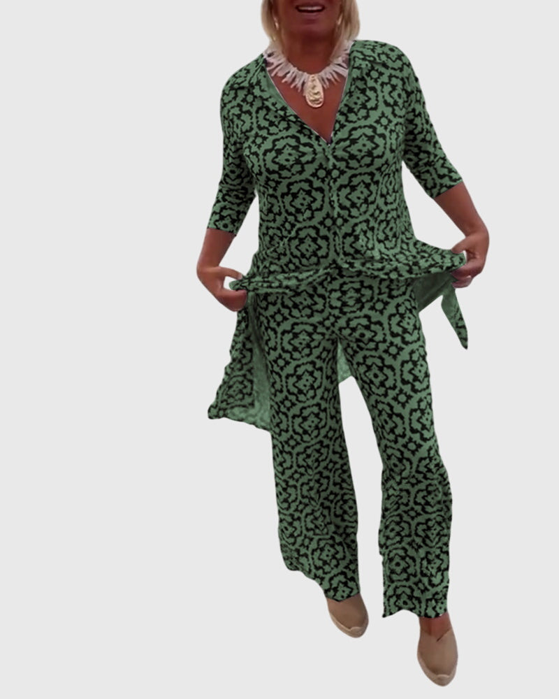 Conjunto vintage elegante Carmen