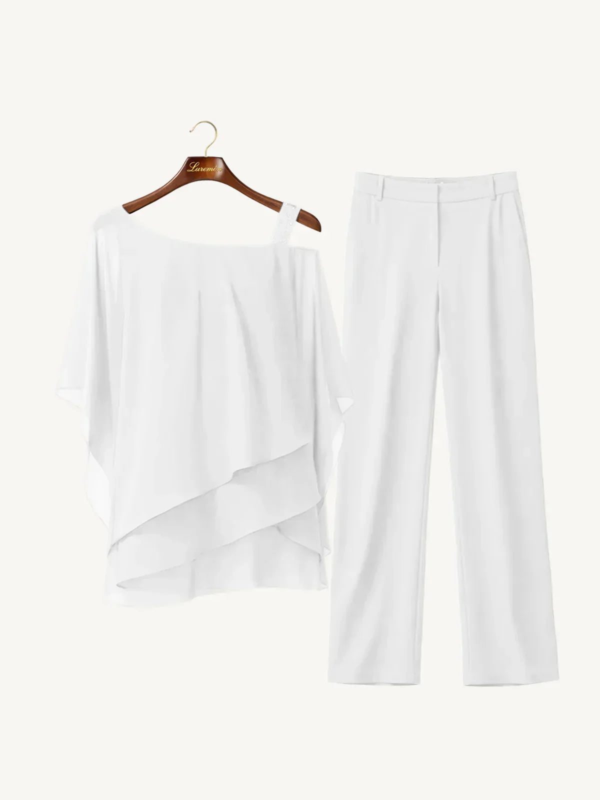 Conjunto de dos piezas en capas Paloma