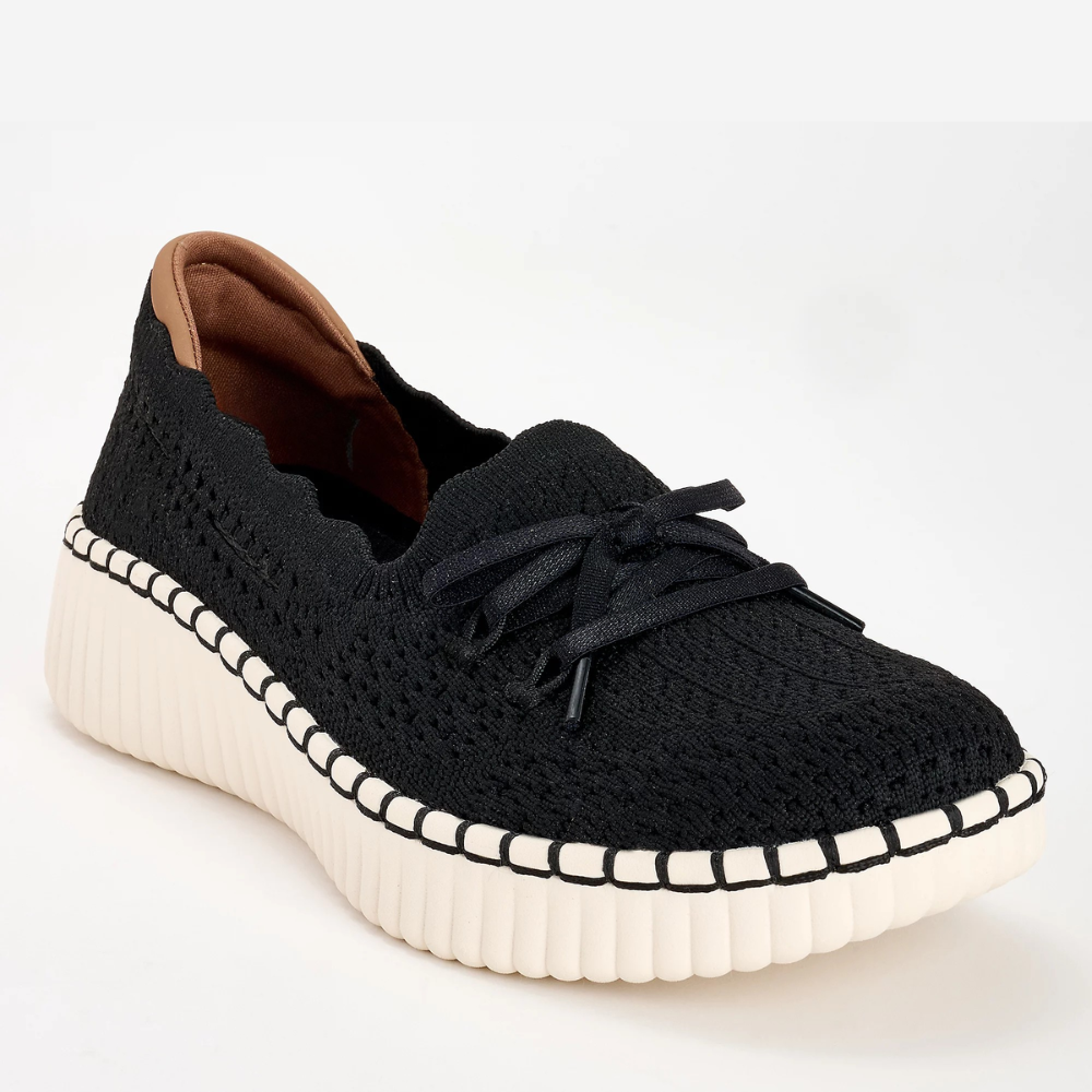 Mocasines de memory foam tejidos Regina
