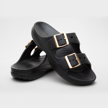 Sandalias de doble hebilla Mariana
