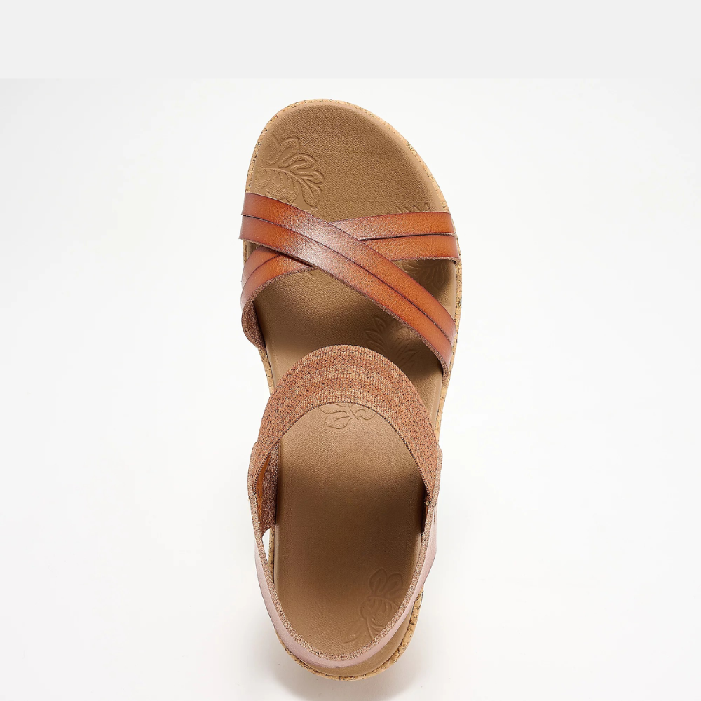 Sandalias de cuña de corcho Andrea