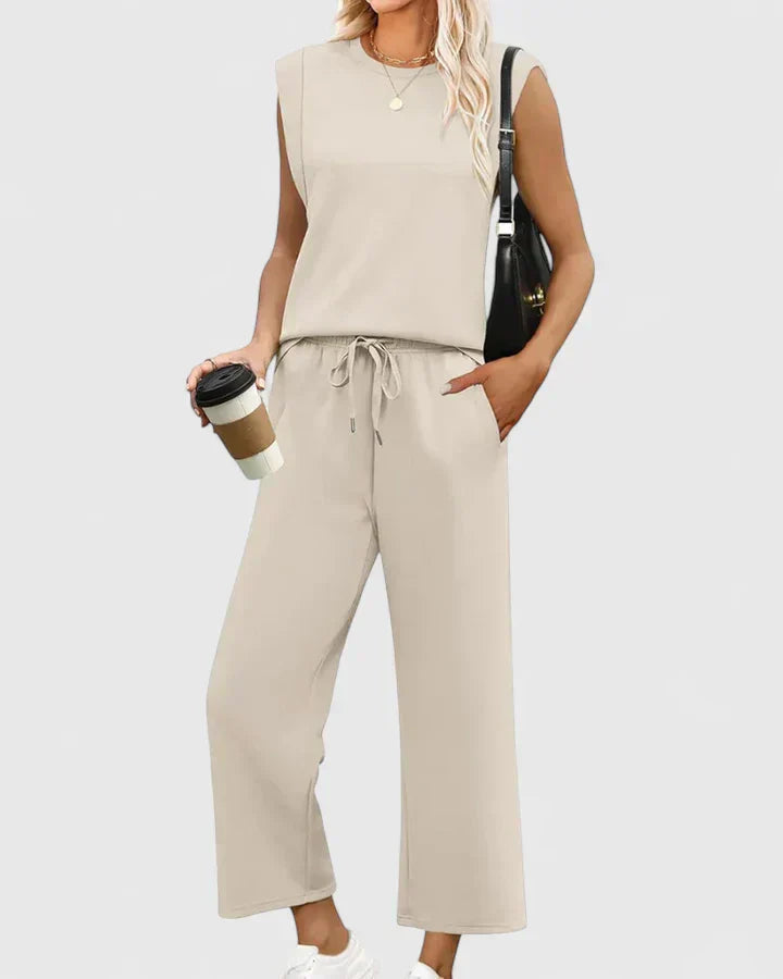 Conjunto cómodo de dos piezas Perla