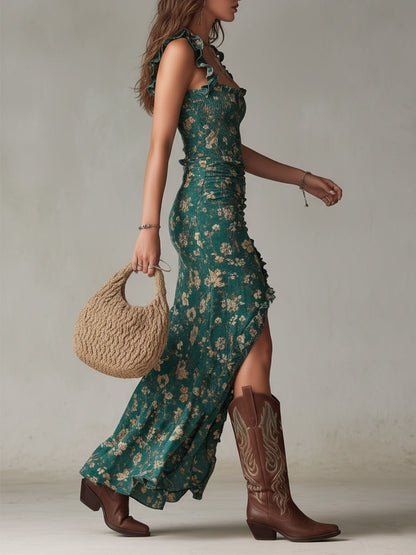 Vestido con volantes Sofia