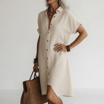 Vestido camisero midi Mariana