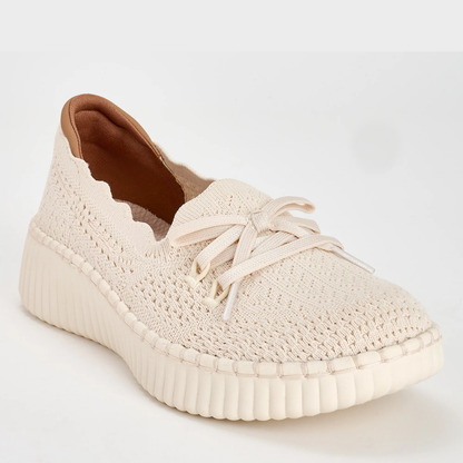 Mocasines de memory foam tejidos Regina