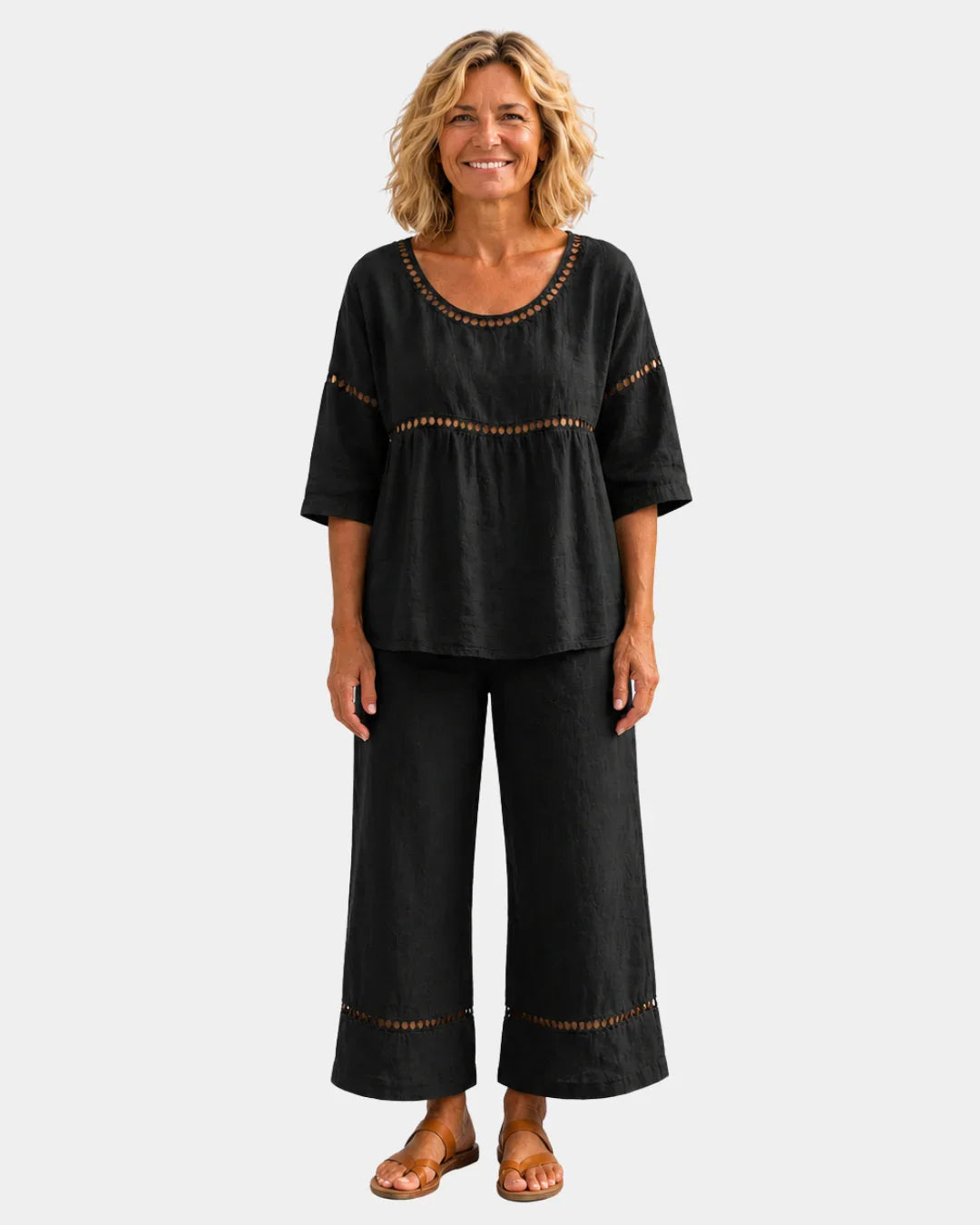 Conjunto blusa y pantalón Ariana