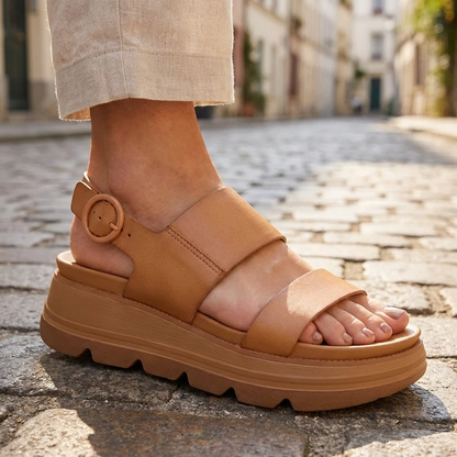 Sandalias de cuña acolchadas Altea