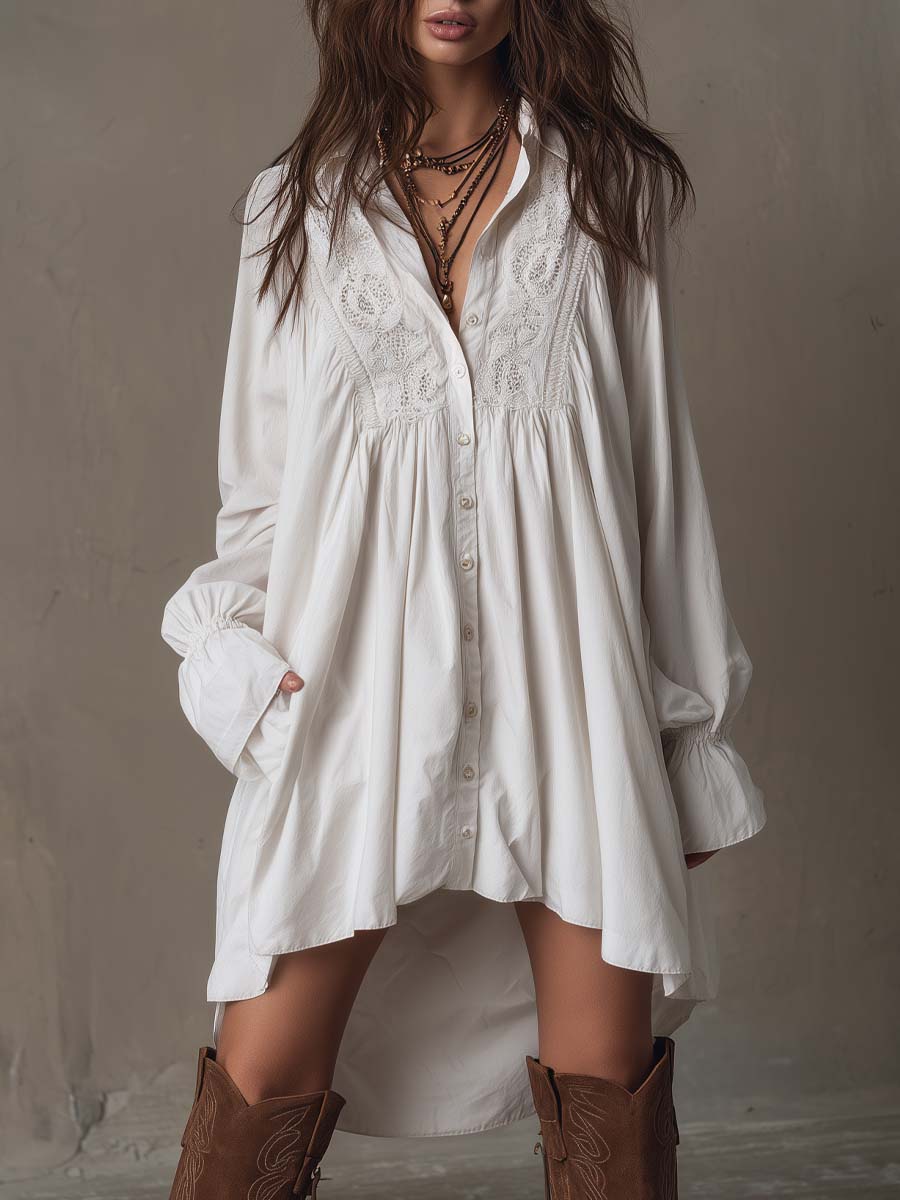 Vestido de encaje Abril