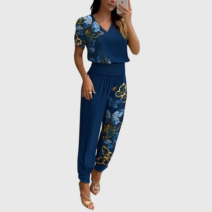 Conjunto de blusa y pantalón Alejandra