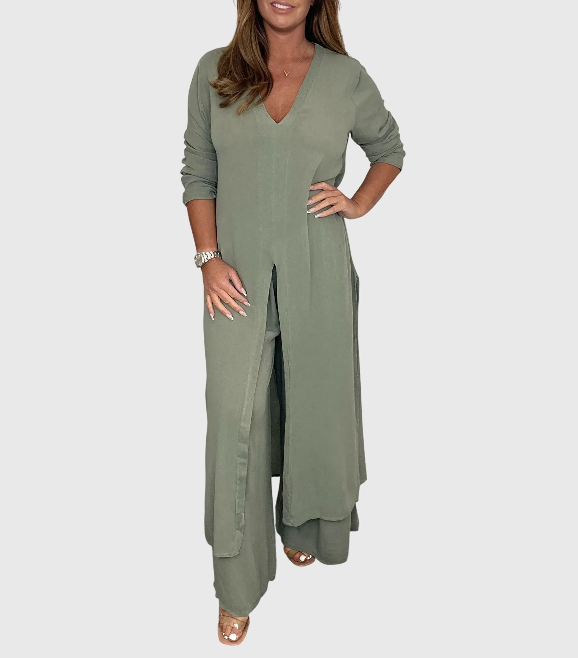 Conjunto elegante de dos piezas Elena