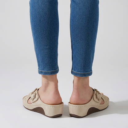 Ginevra — Sandalias cómodas de plataforma para mujer