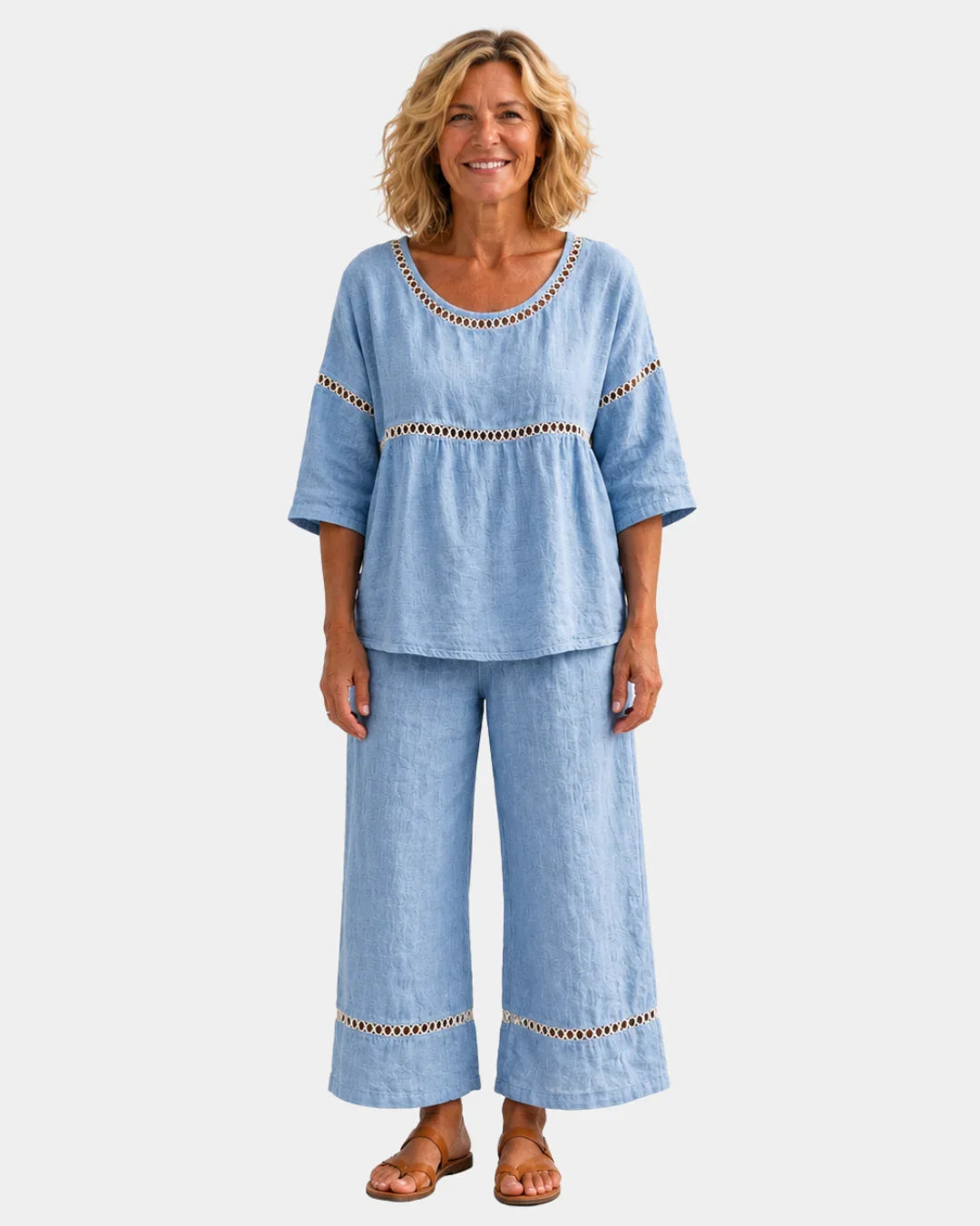 Conjunto blusa y pantalón Ariana