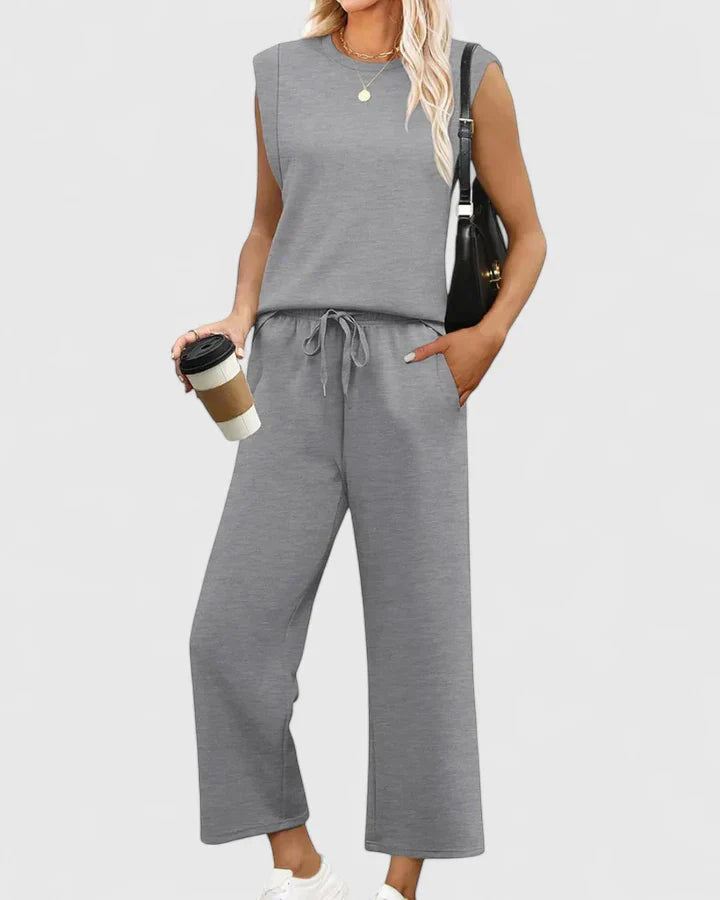 Conjunto cómodo de dos piezas Perla