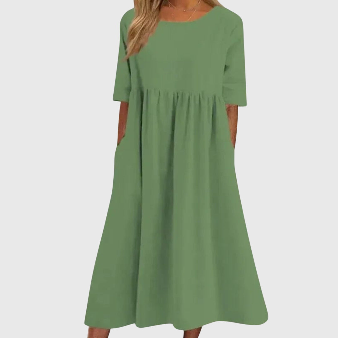 Vestido fluido elegante Carmen