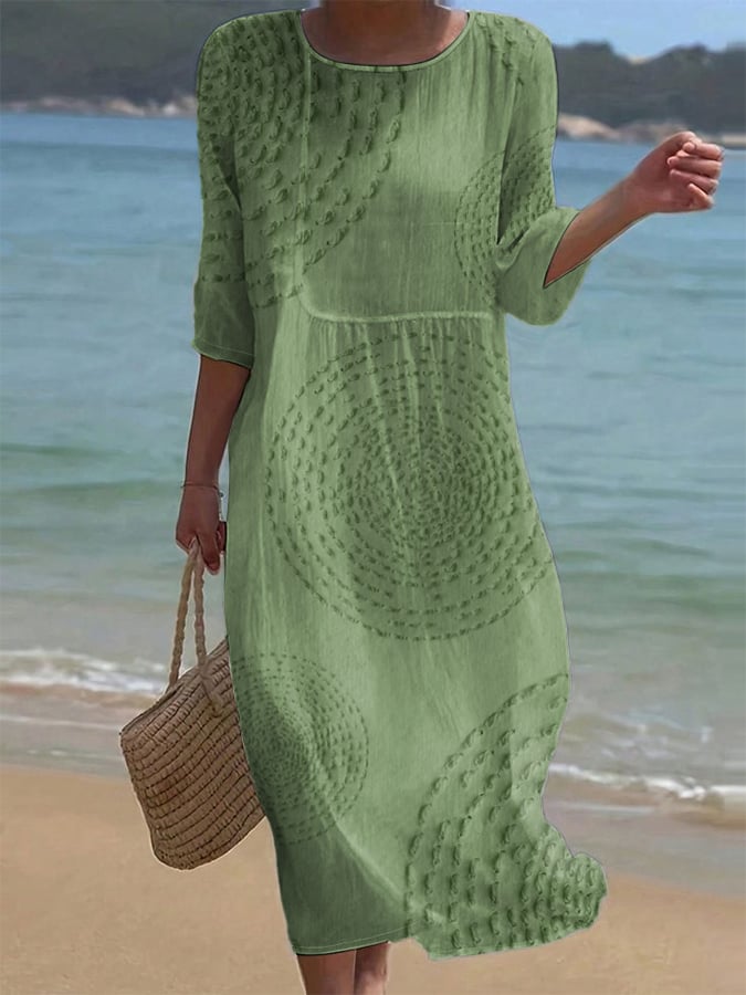 Vestido midi elegante Daniela