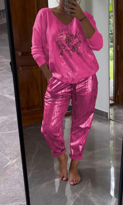 Conjunto casual elegante Mariana