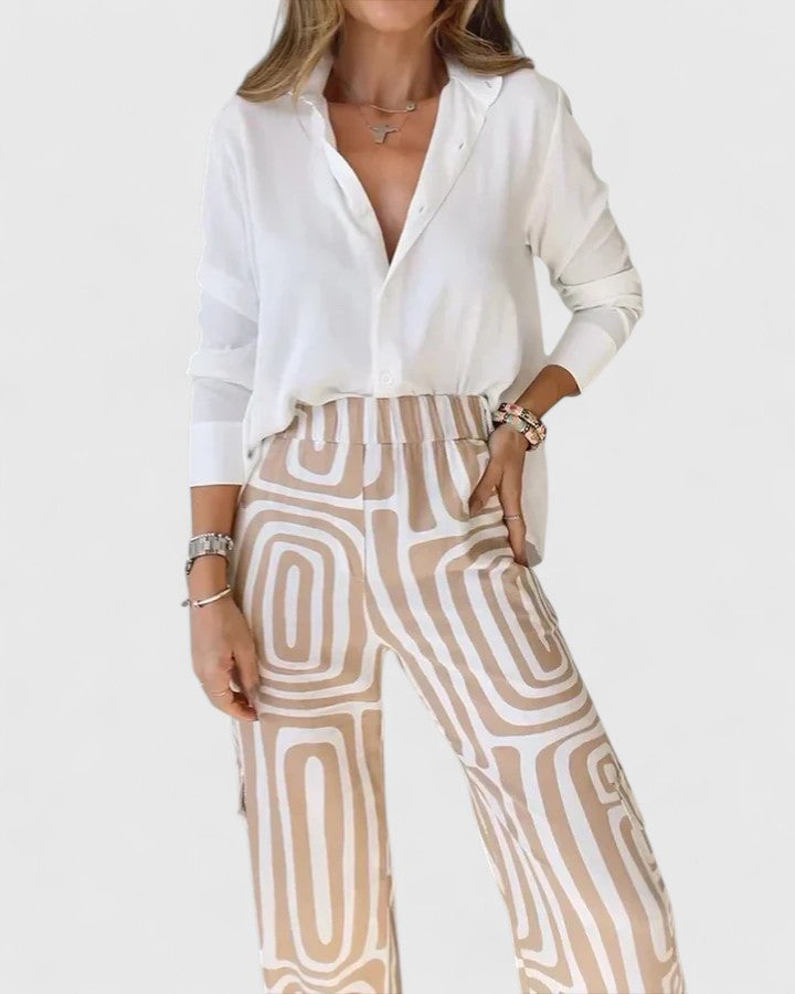 Conjunto elegante de dos piezas Patricia