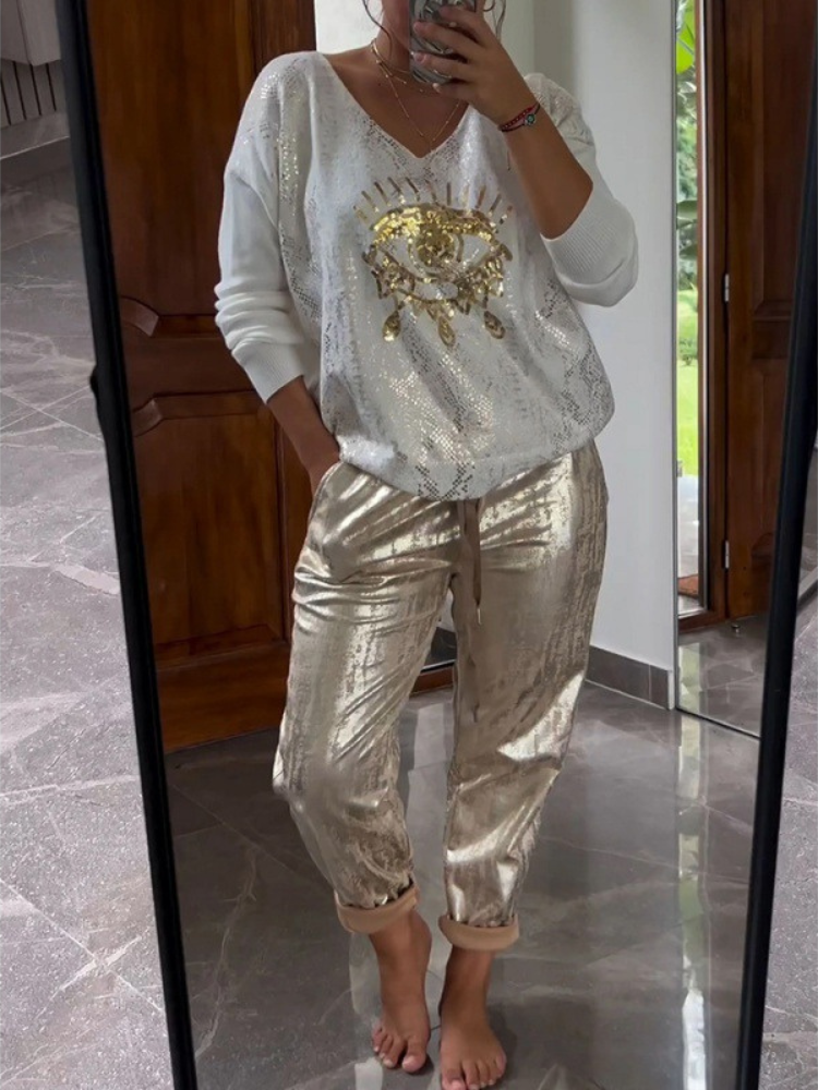Conjunto casual elegante Mariana