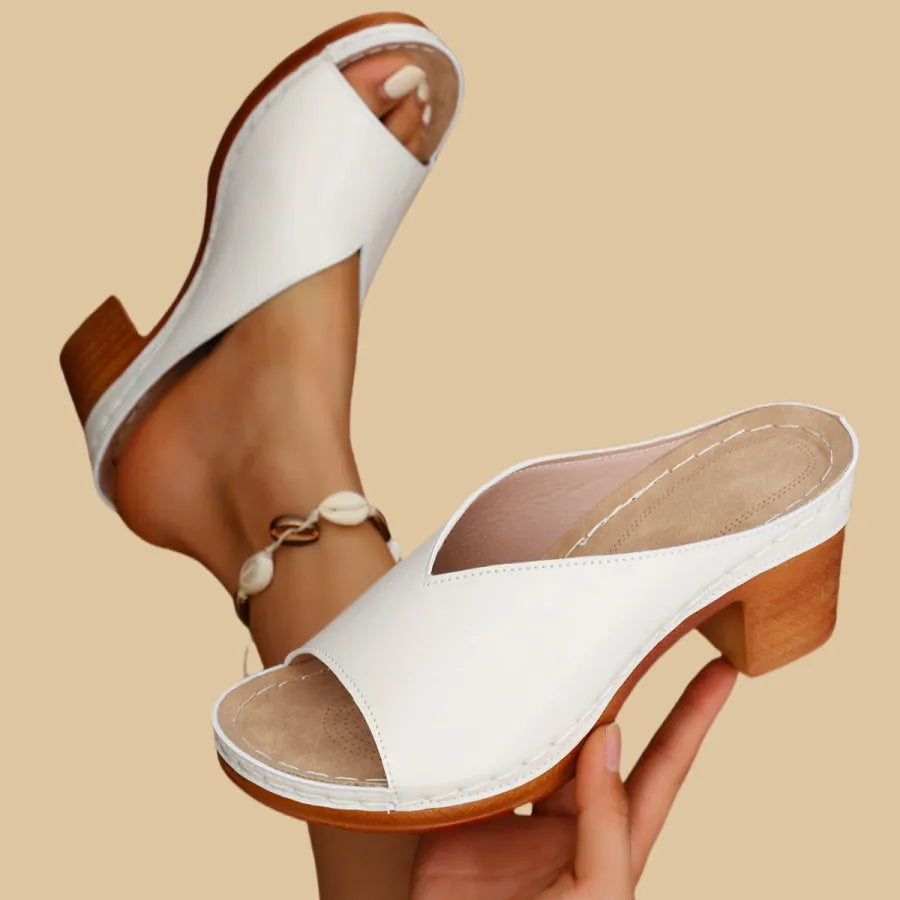 Sandalias ortopédicas de piel Renata