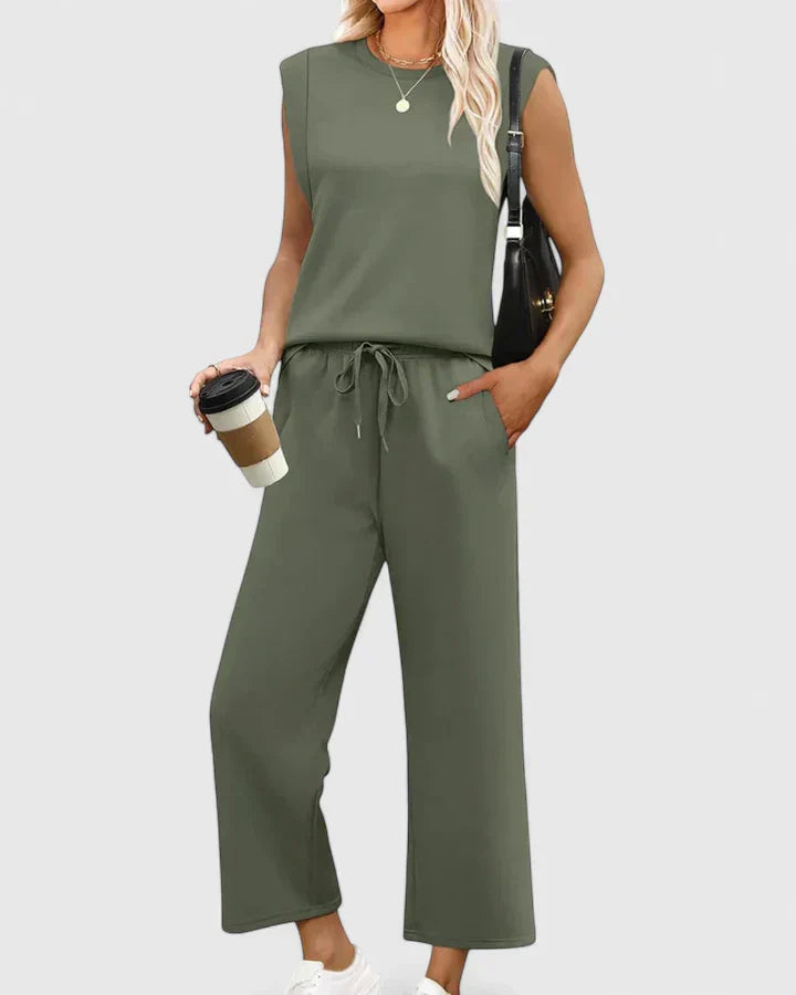 Conjunto cómodo de dos piezas Perla