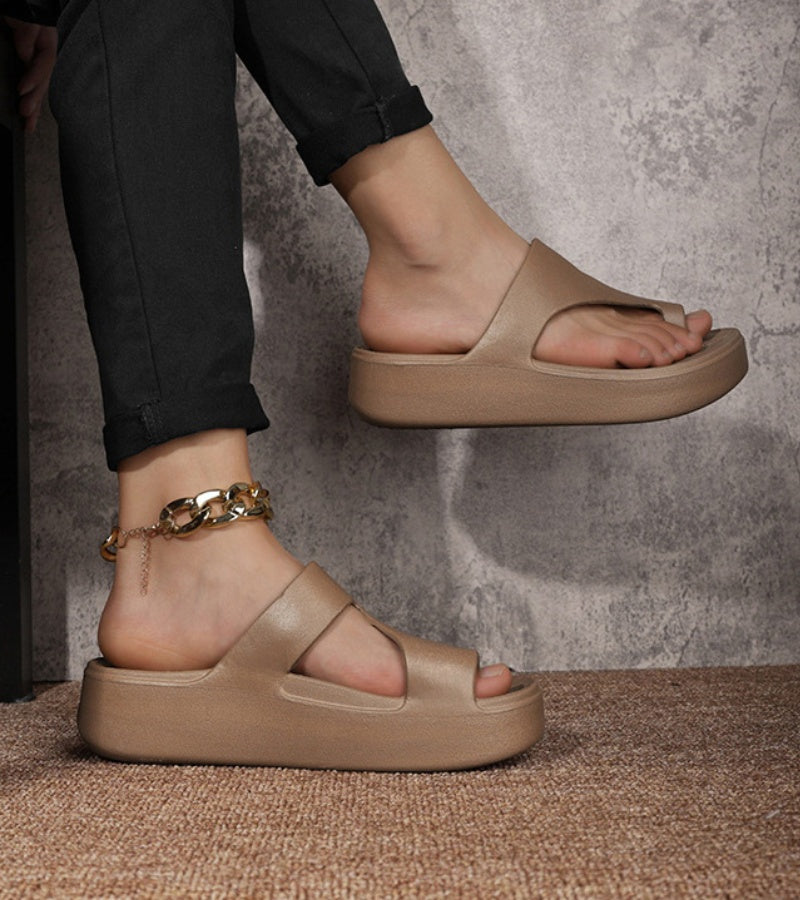 Luna — Sandalias cómodas efecto masaje para mujer