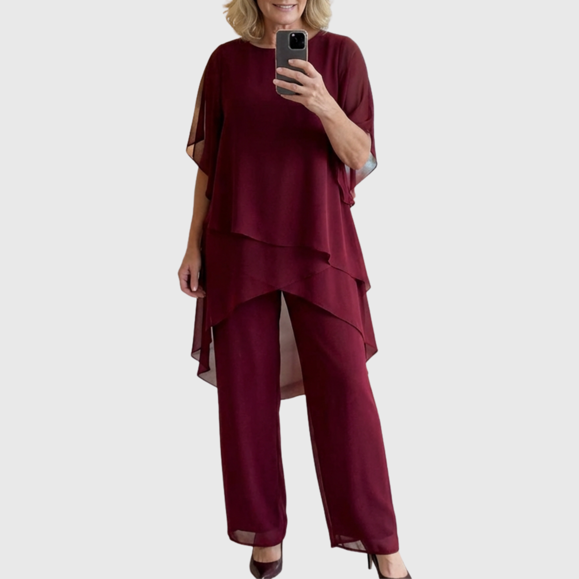 Conjunto con pantalón palazzo Julieta