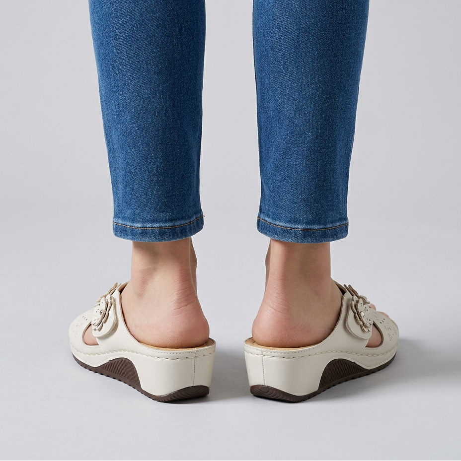 Ginevra — Sandalias cómodas de plataforma para mujer