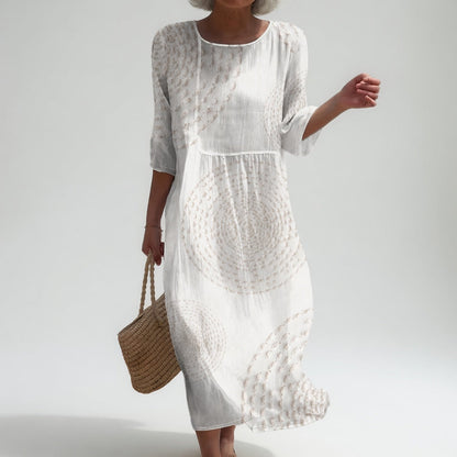Vestido midi elegante Daniela