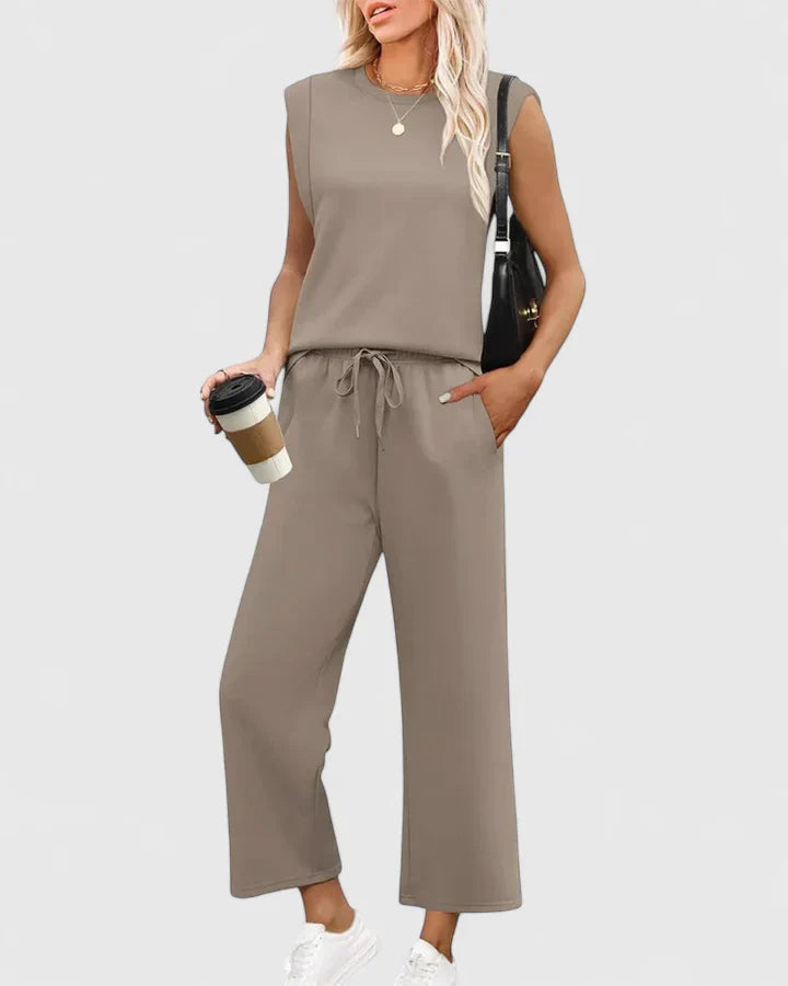 Conjunto cómodo de dos piezas Perla