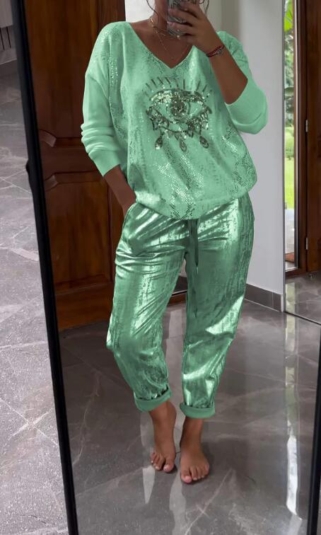 Conjunto casual elegante Mariana
