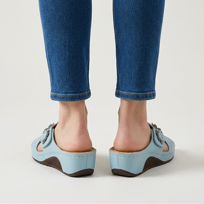 Ginevra — Sandalias cómodas de plataforma para mujer