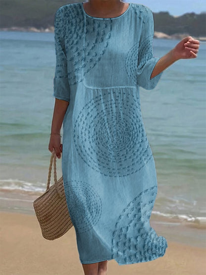 Vestido midi elegante Daniela