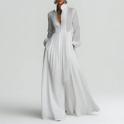 Vestido maxi minimalista Marbella
