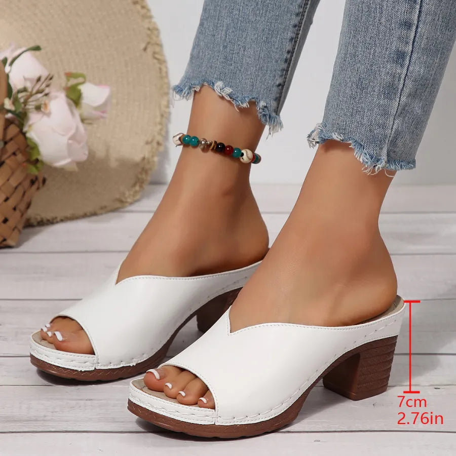 Sandalias ortopédicas de piel Renata