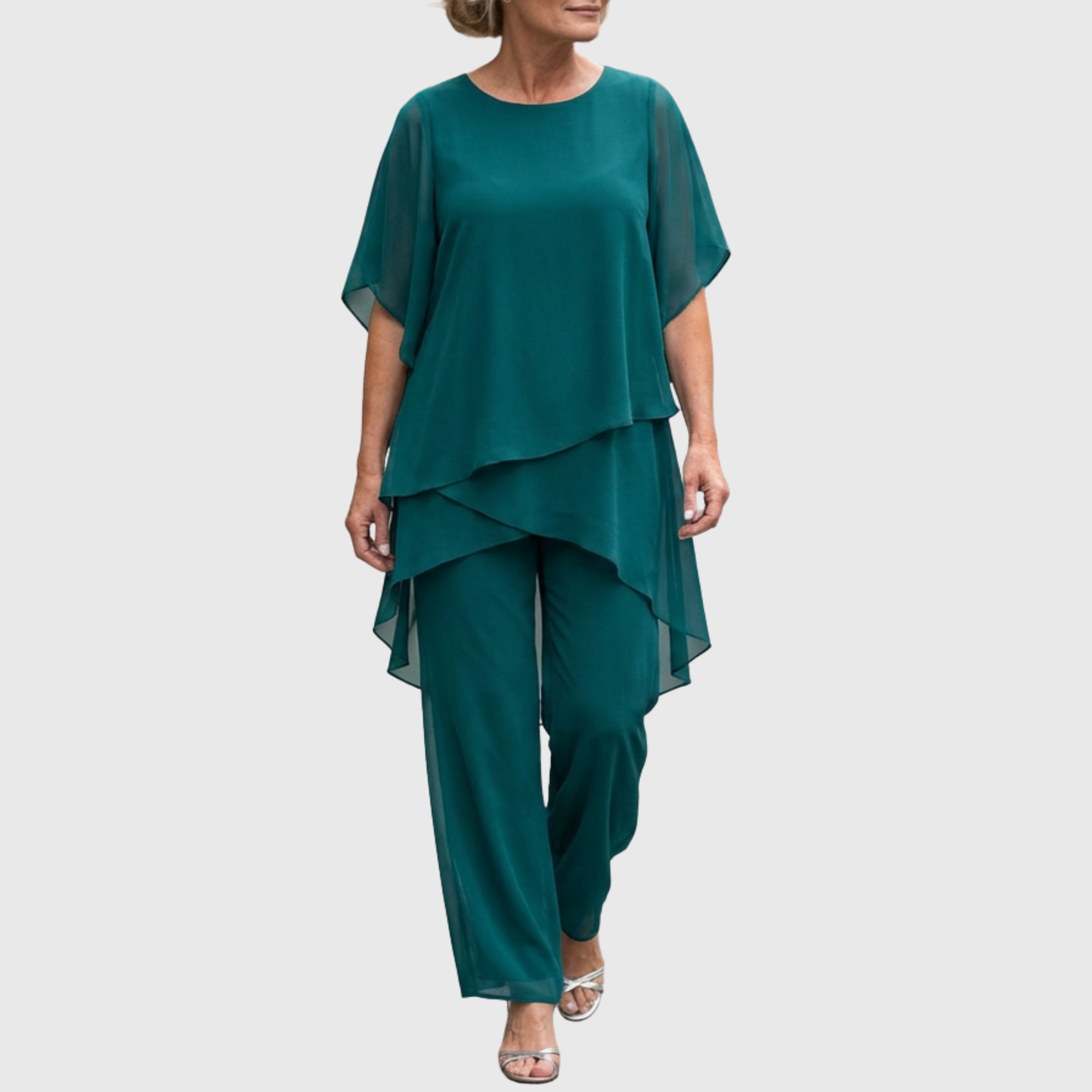 Conjunto con pantalón palazzo Julieta