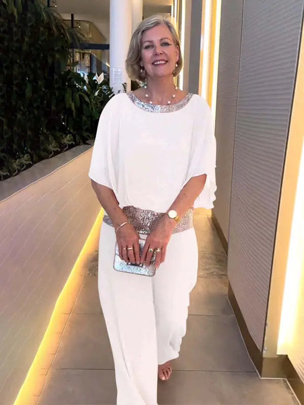 Conjunto elegante de dos piezas Valentina