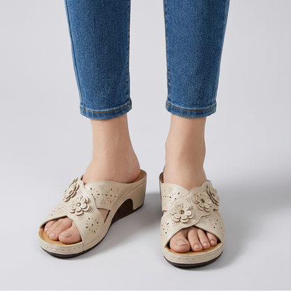 Ginevra — Sandalias cómodas de plataforma para mujer