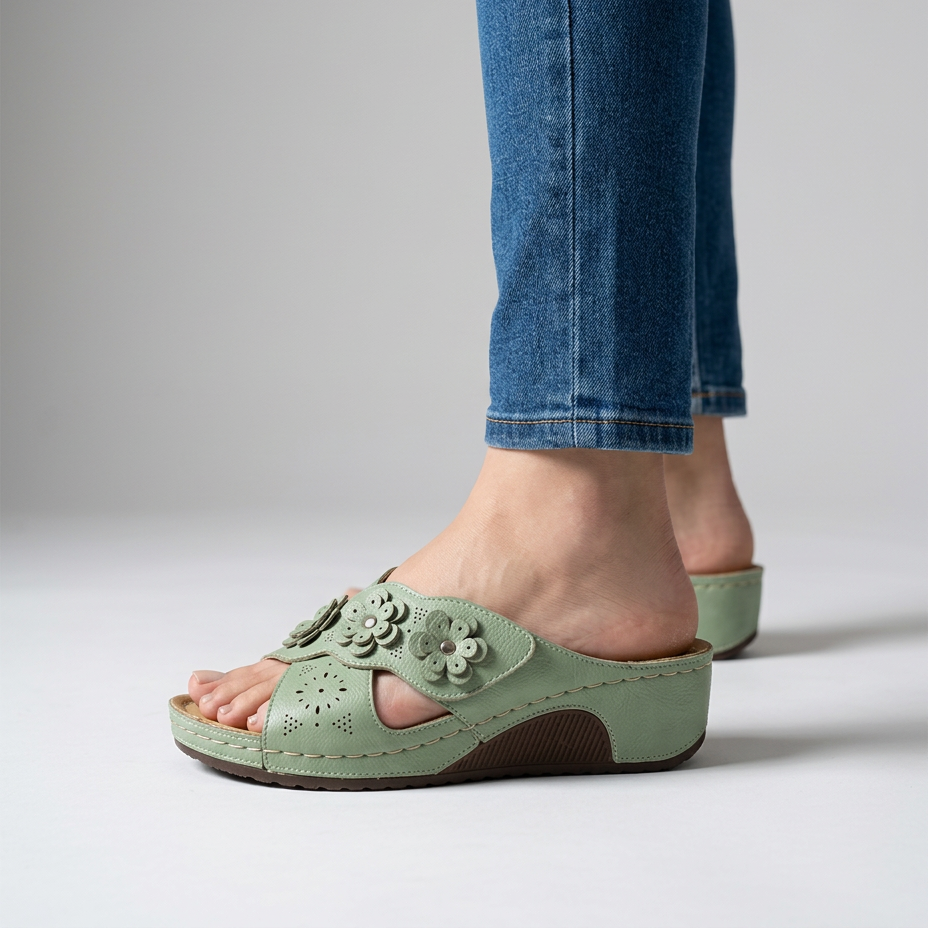 Ginevra — Sandalias cómodas de plataforma para mujer